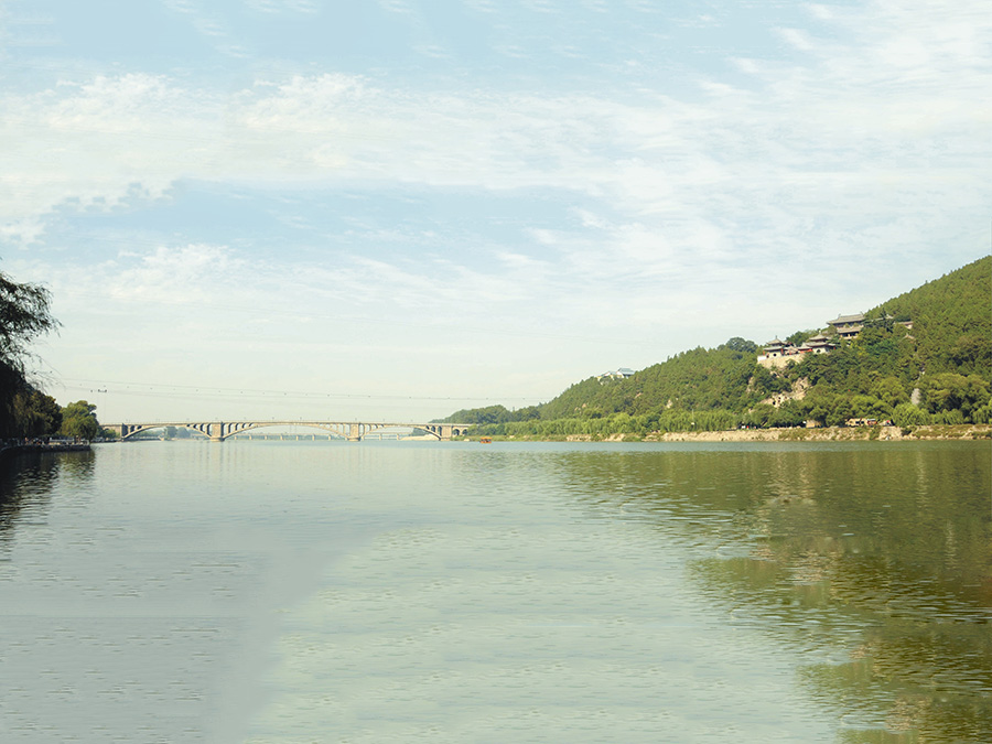 洛陽龍門(mén)風(fēng)景區水面工程