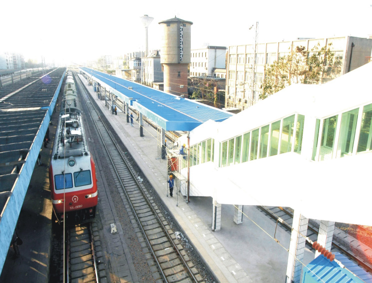 洛陽火(huǒ)車站站台