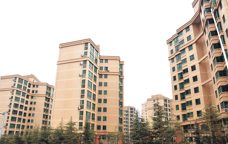 中泰世紀花城(chéng)一角